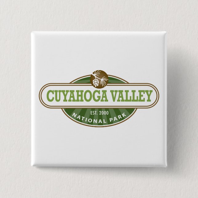 Cuyahoga Valley National Park Pinback Button (Front)