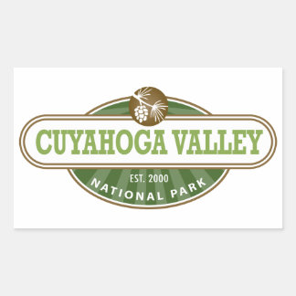 Cuyahoga Valley National Park Rectangular Sticker