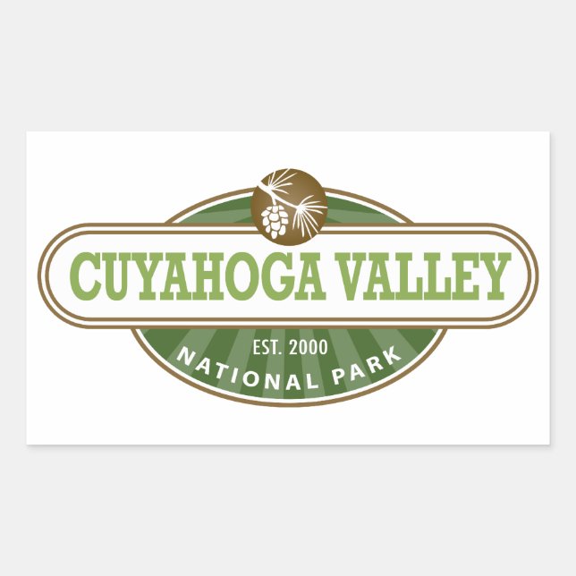 Cuyahoga Valley National Park Rectangular Sticker (Front)