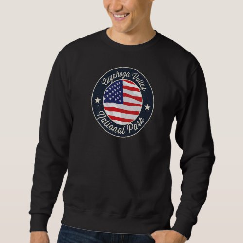 Cuyahoga Valley National Park Souvenir Graphic  Sweatshirt