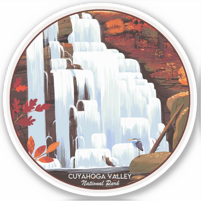 Cuyahoga Valley National Park Sticker (Front)
