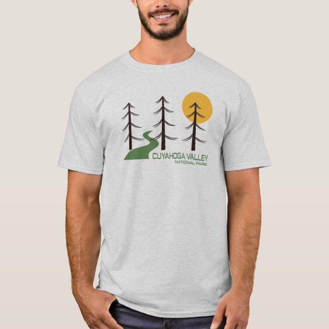 Cuyahoga Valley National Park Trail T-Shirt (Front)