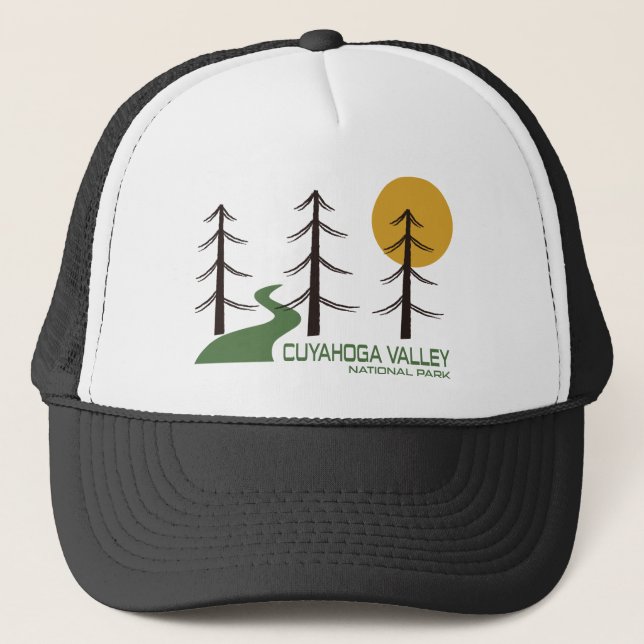 Cuyahoga Valley National Park Trail Trucker Hat (Front)