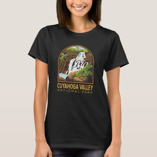 Cuyahoga Valley National Park Vintage Emblem T_Shirt