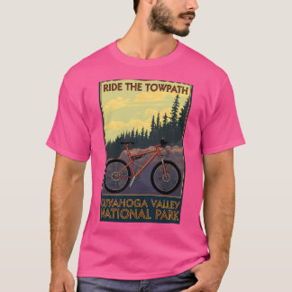 Cuyahoga Valley National Park Vintage Travel Decal T-Shirt