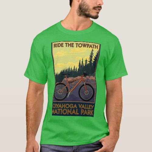 Cuyahoga Valley National Park Vintage Travel Decal T_Shirt