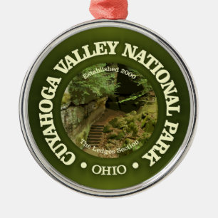Cuyahoga Valley NP2 Metal Ornament