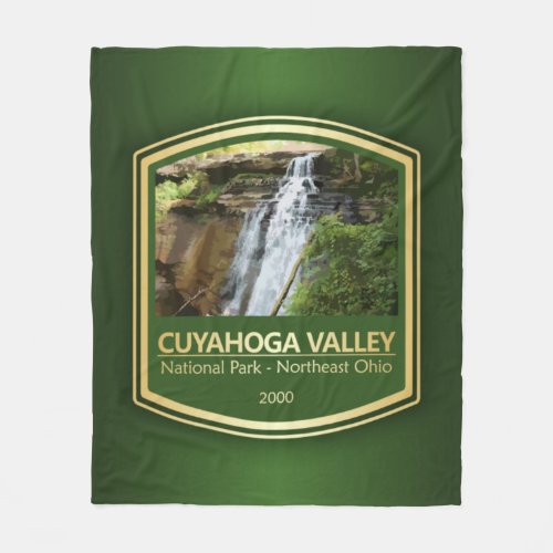 Cuyahoga Valley NP PF1 Fleece Blanket