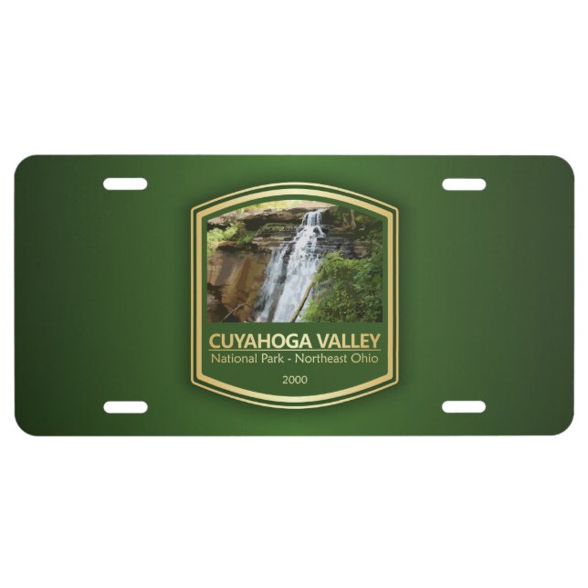 Cuyahoga Valley NP (PF1) License Plate (Front)