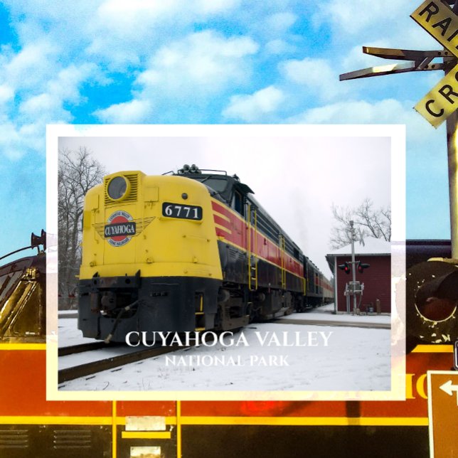 Cuyahoga Valley Scenic Railroad Train Peninsula OH Postcard (Creator Uploaded)