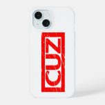 Cuz Stamp iPhone 15 Case