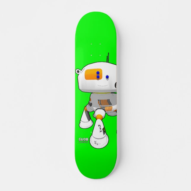 CV08 Skate Green Skateboard (Front)
