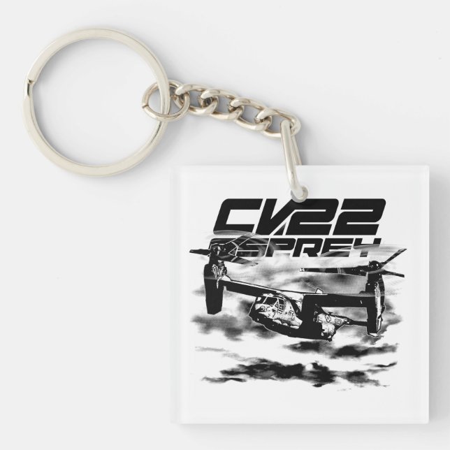 CV-22 OSPREY Keychain Acrylic Keychain (Front)