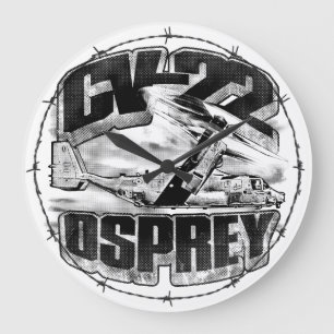 CV-22 OSPREY Large Clock Acrylic Wall Clock
