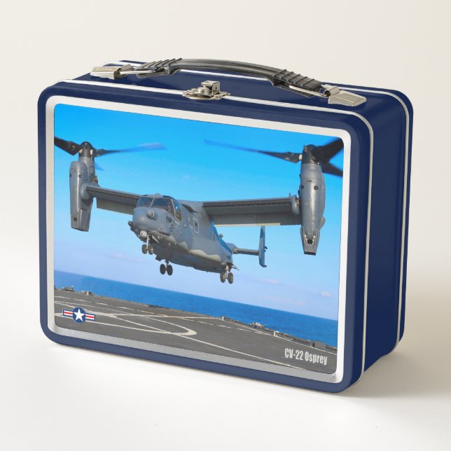 CV-22 OSPREY METAL LUNCH BOX (Front)
