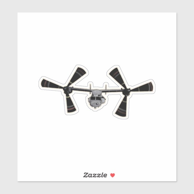 CV-22, Osprey, Tilt-rotor Aircraft Sticker (Sheet)