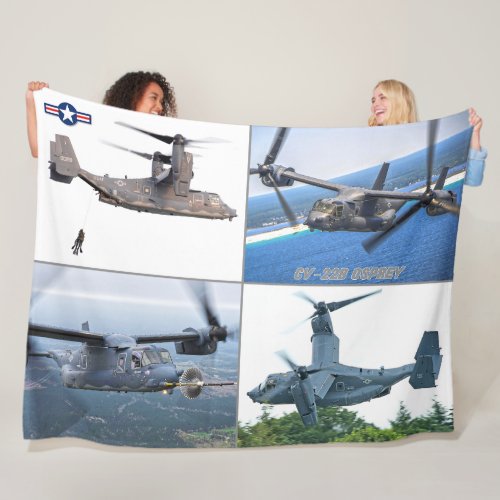 CV_22B OSPREY FLEECE BLANKET