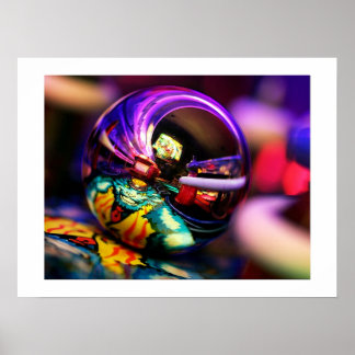 CV Cat pinball poster