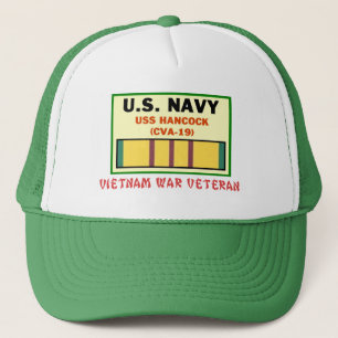 CVA-19 HANCOCK VIETNAM WAR VET TRUCKER HAT