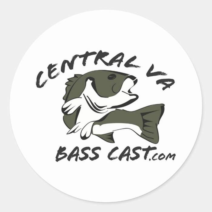 CVBC Fish Logo Stickers