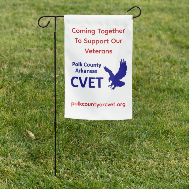 CVET Yard Flag (In SItu)
