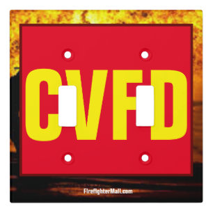 CVFD Double Light Switch Cover
