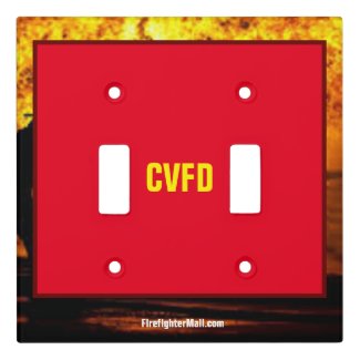 CVFD Double Light Switch Cover