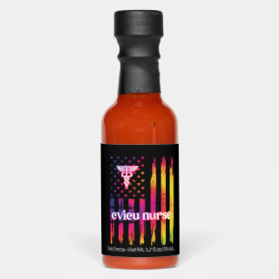 CVICU Nurse Gift Intensive Care Unit Nurse Nursing Hot Sauces