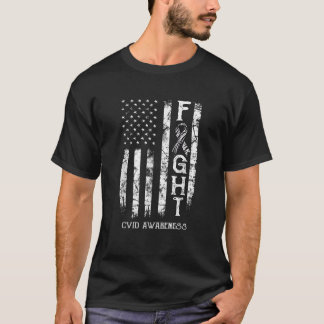 CVID Warrior US Flag T Shirt