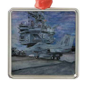 CVN-65 USS ENTERPRISE METAL ORNAMENT CVN-65 USS ENTERPRISE METAL ORNAMENT