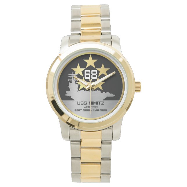CVN-68 USS NIMITZ WESTPAC 88-89 WATCH (Front)