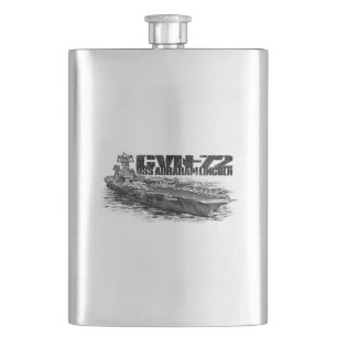 CVN-72 Abraham Lincoln Classic Flask