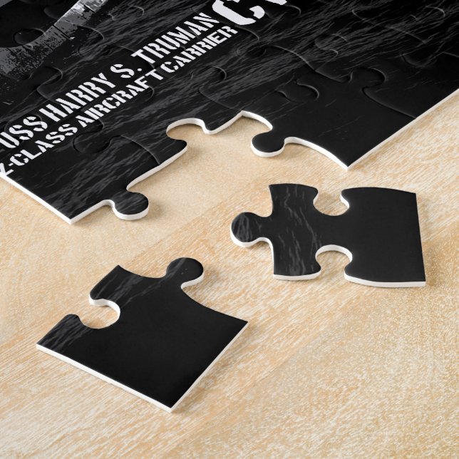 CVN-75 Harry S. Truman 8x10 Photo Puzzle with Gif (Side)