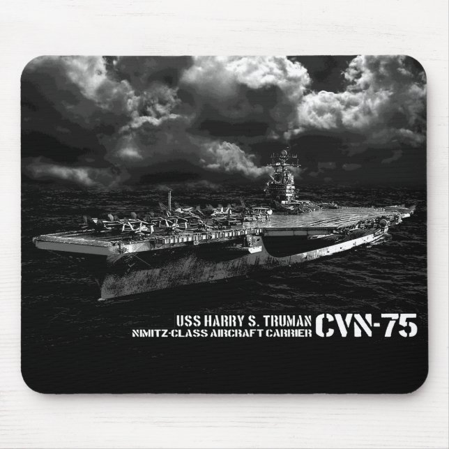 CVN-75 Harry S. Truman Mousepad (Front)
