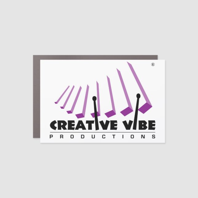 CVP Rectangle Car Magnet (Front)