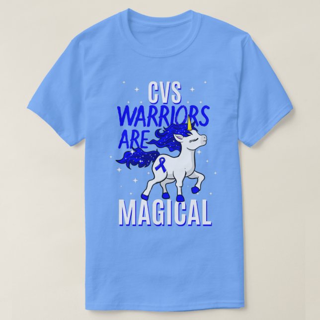 CVS Warriors Are Magical T-Shirt (Design Front)