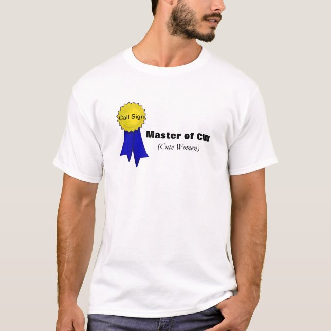 CW Award Shirt  Funny  -  Customize It! (Front)
