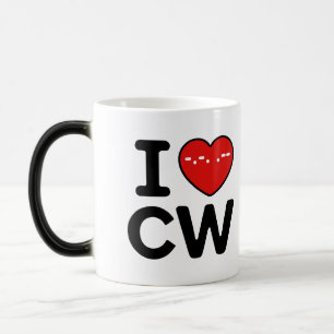 CW Continuous Wave Therapy Love Color Morph Mug