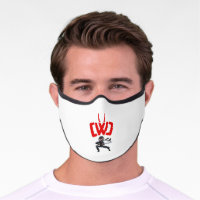 CWC chad Wild Ninja T Shirt Premium Face Mask