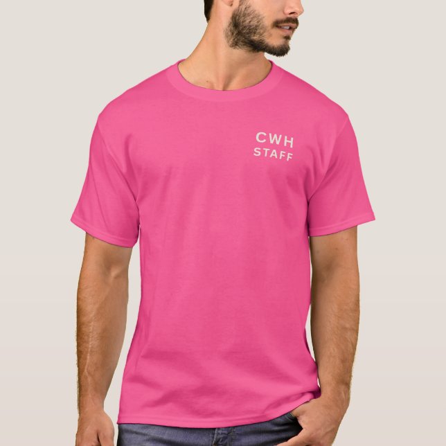 CWH Staff 2025 T-Shirt (Front)