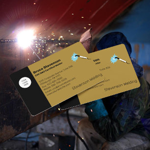CWI AWS Certified Welder Business Card