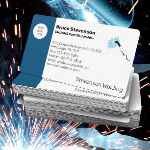 CWI AWS Certified Welder Business Card
