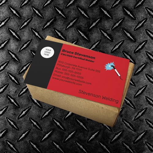 CWI  AWS Certified Welder Business Card