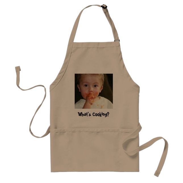 CWJ - What's Cooking? Adult Apron (Front)