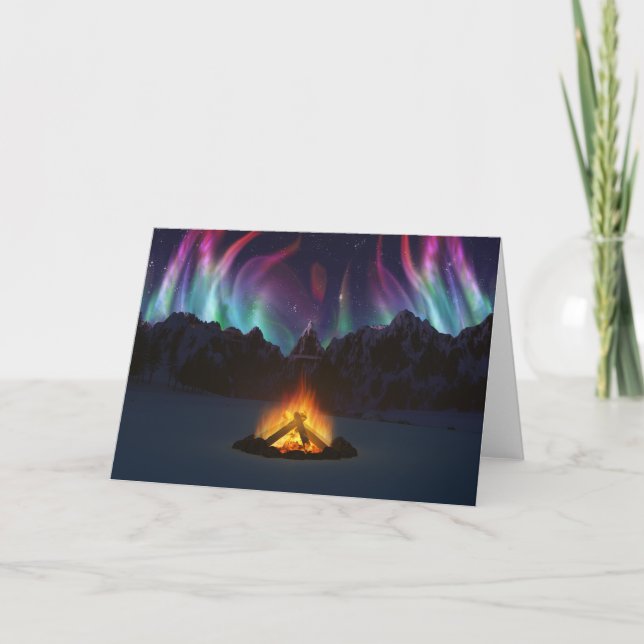 Cwm Aurora Card (Front)