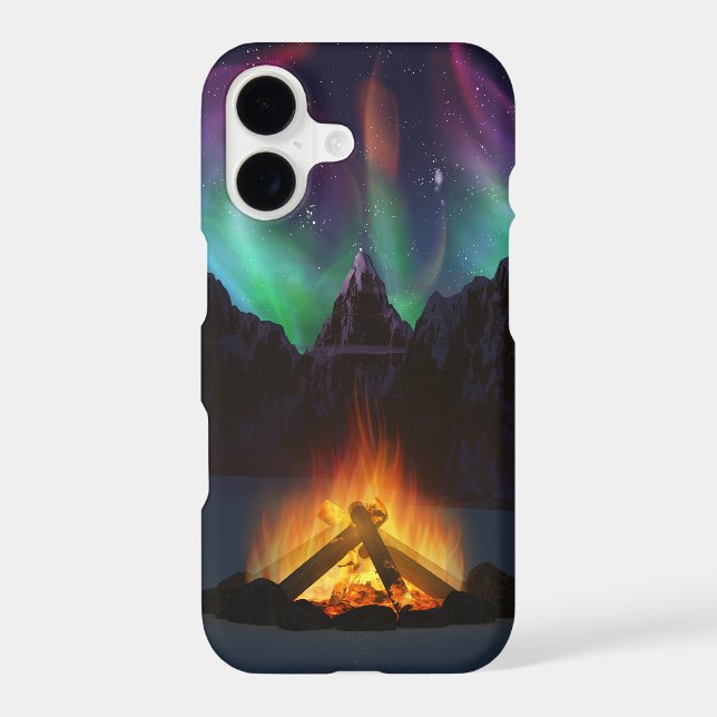Cwm Aurora iPhone Case-Mate Case (Back)