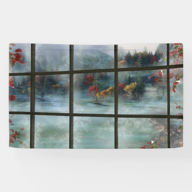 Cwm Autumn Frost Banner (Horizontal)