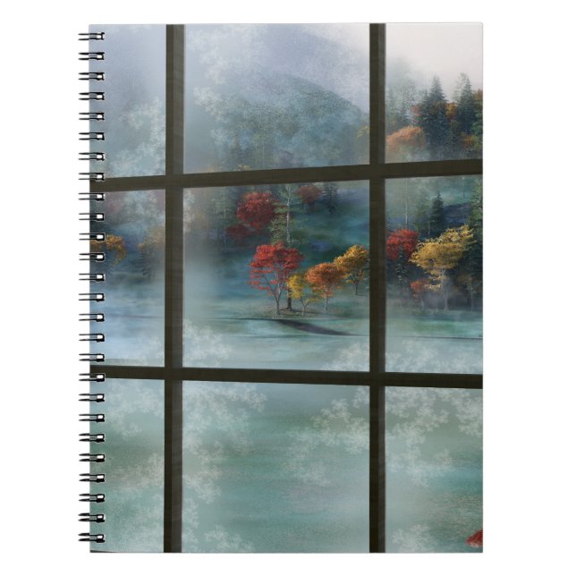 Cwm Autumn Frost Notebook (Front)