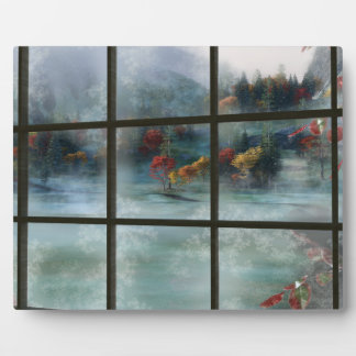 Cwm Autumn Frost Picture Plaque