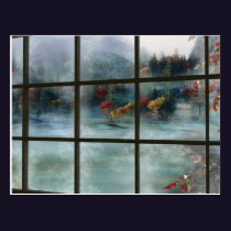 Cwm Autumn Frost Postcard
